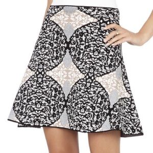 BCBGMAXAZRIA Peyton print skirt Sz small
